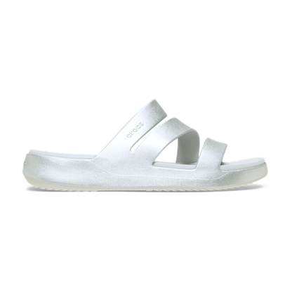 Getaway Strappy Metallic Sandal - Silver