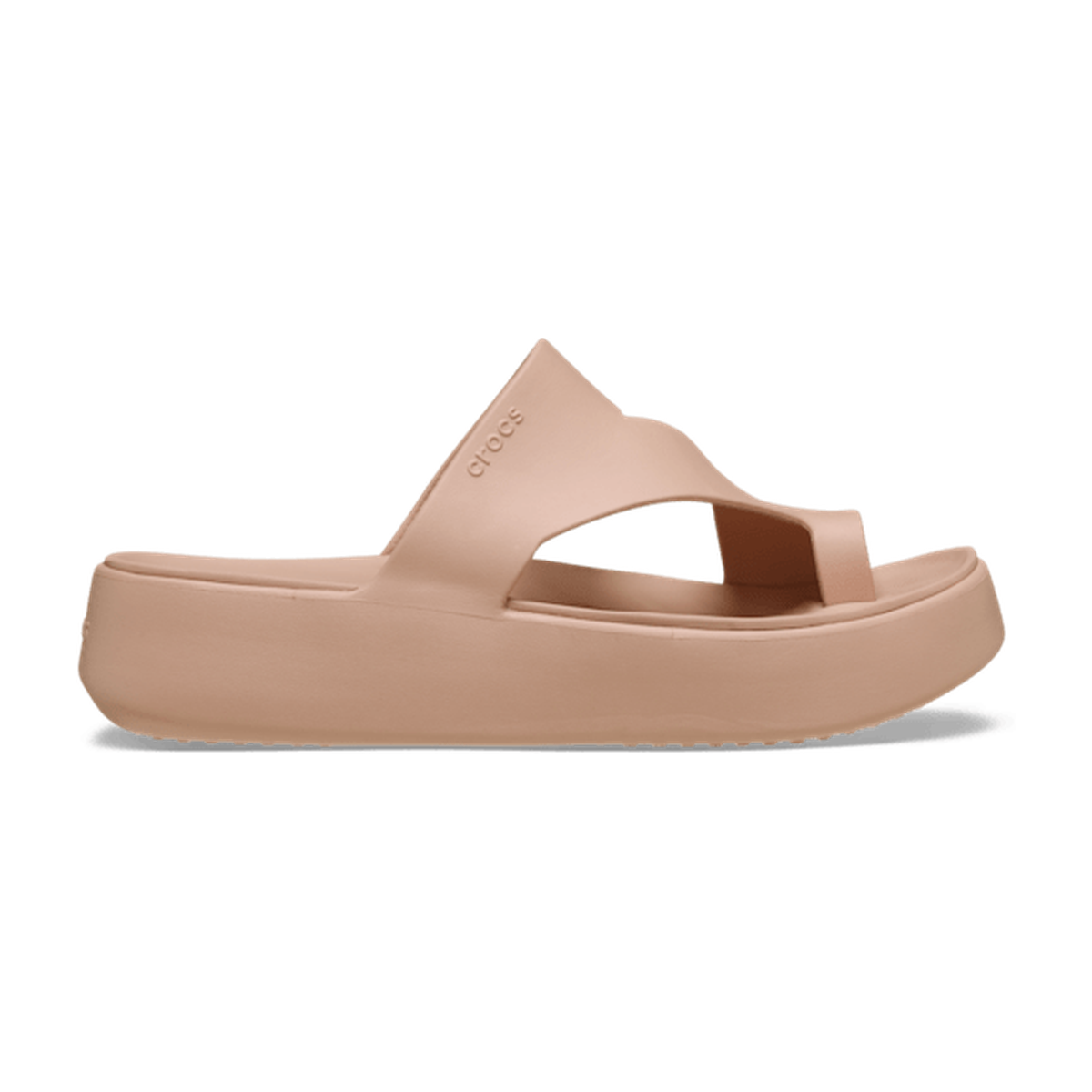 Getaway Platform Toe Loop - Pink Caramel