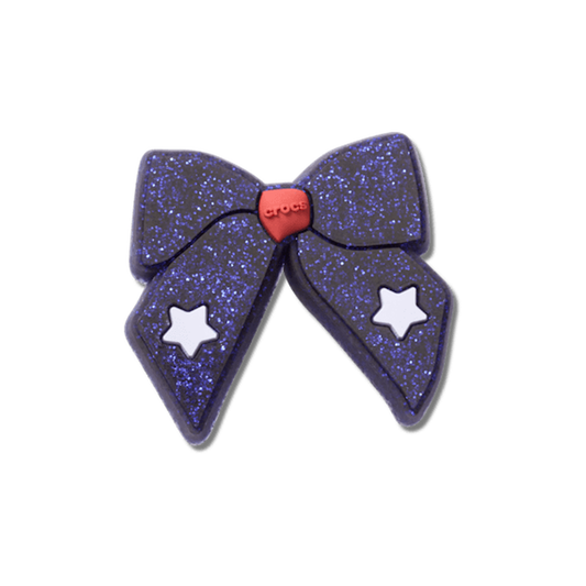 Glittery Blue Bow