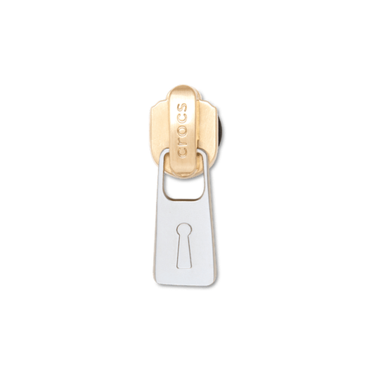 Gold and Silver Zipper