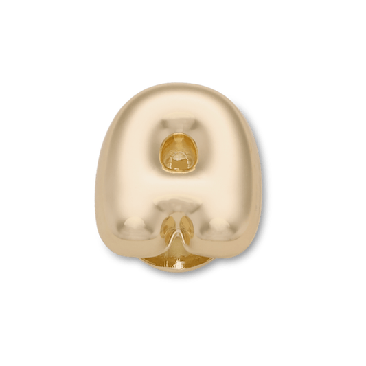 Gold Bubble Letter A