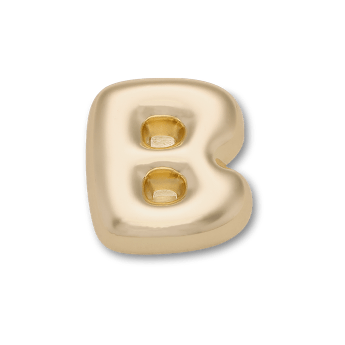 Gold Bubble Letter B