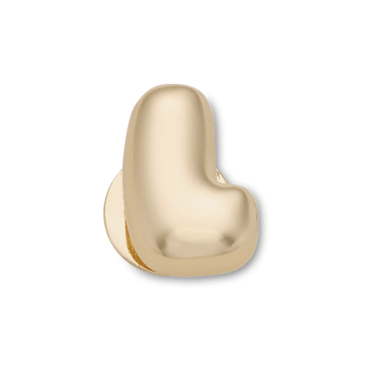 Gold Bubble Letter L