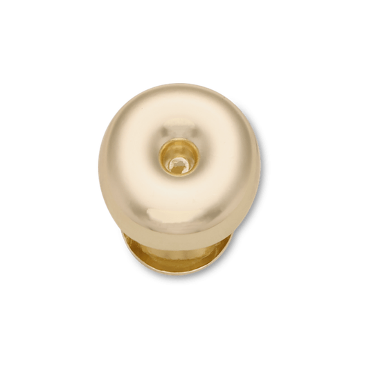 Gold Bubble Letter O