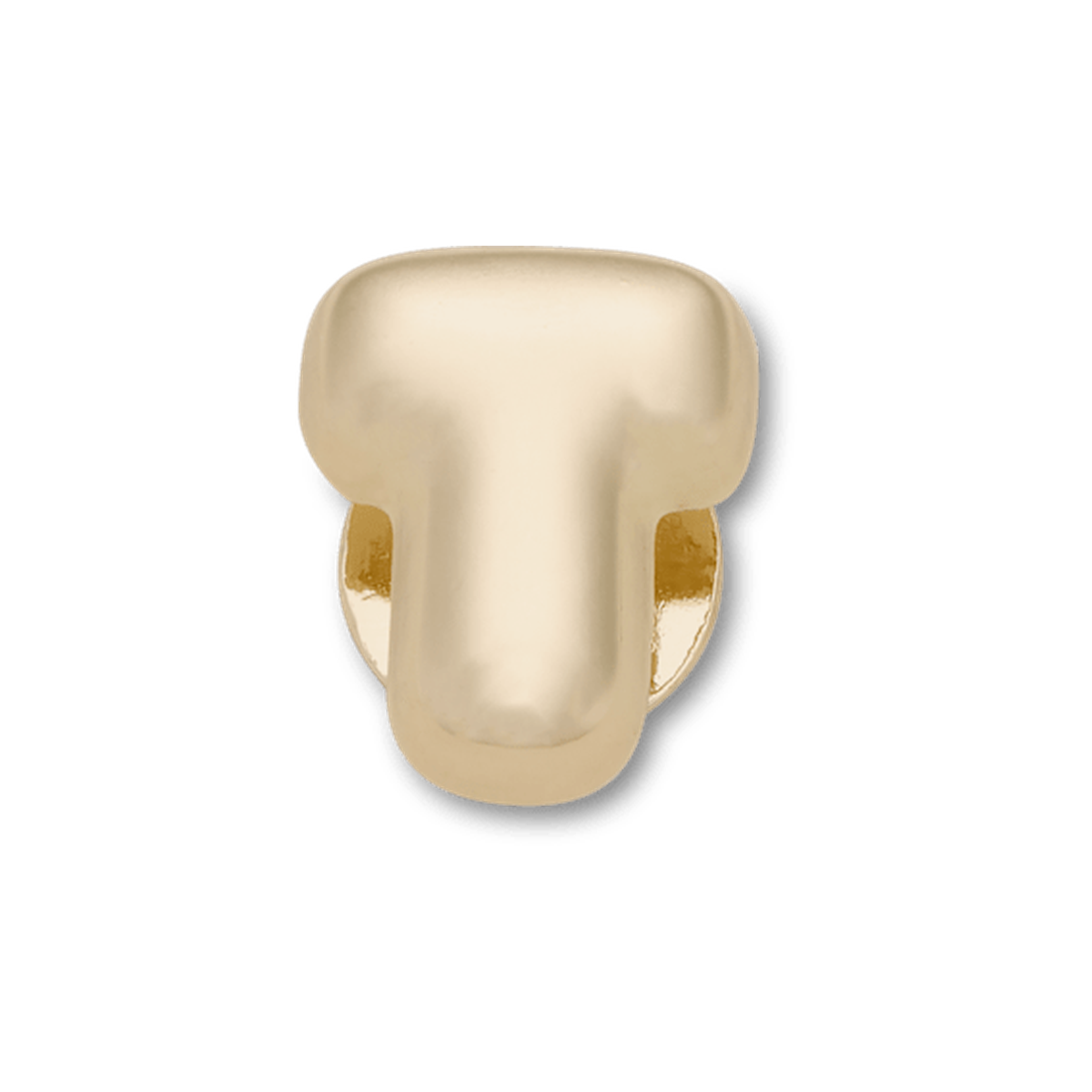 Gold Bubble Letter T