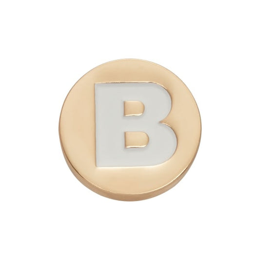 Gold Letter B