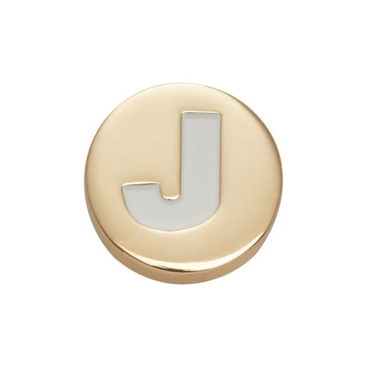 Gold Letter J
