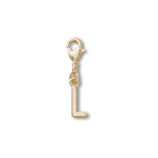 Gold Letter L Charm