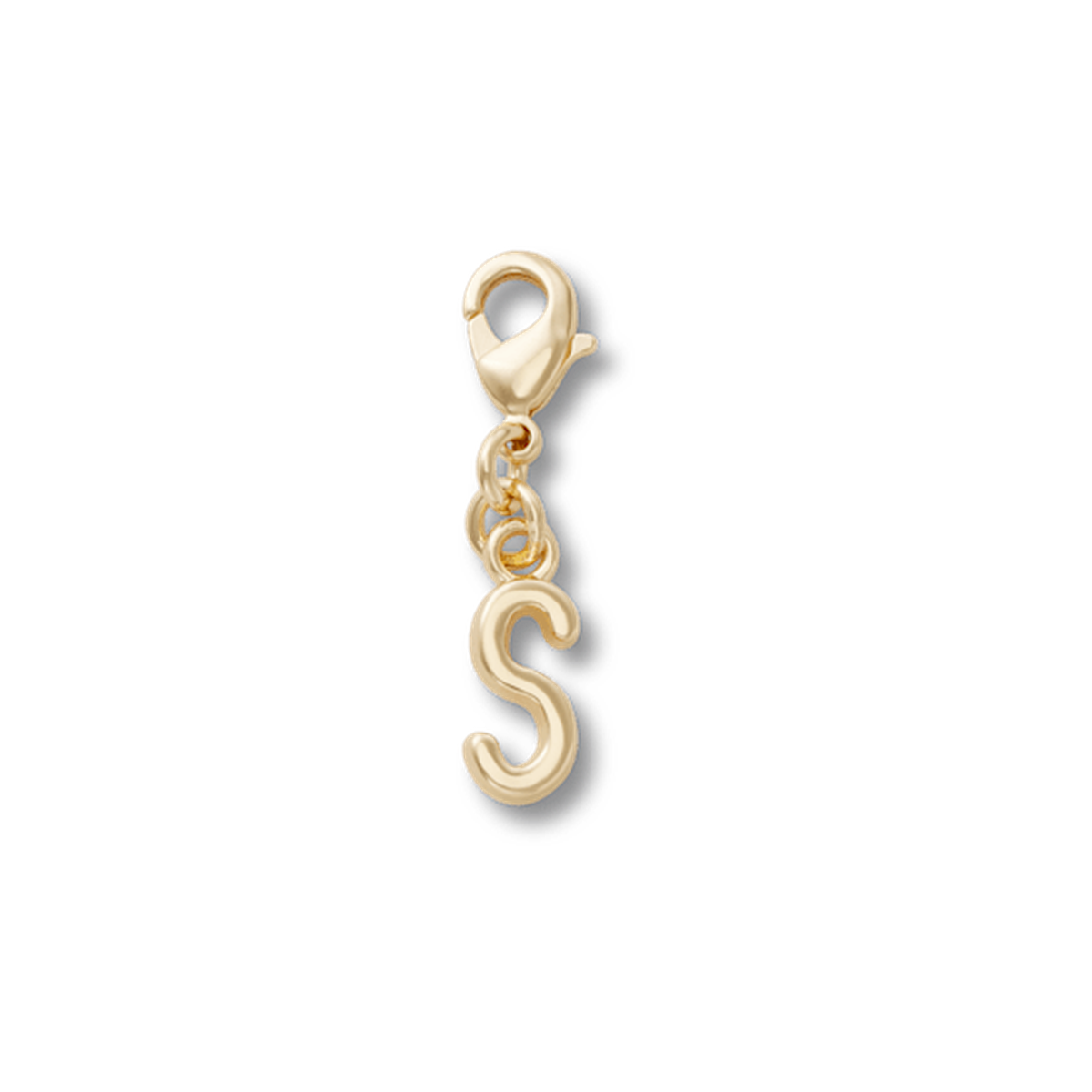 Gold Letter S Charm