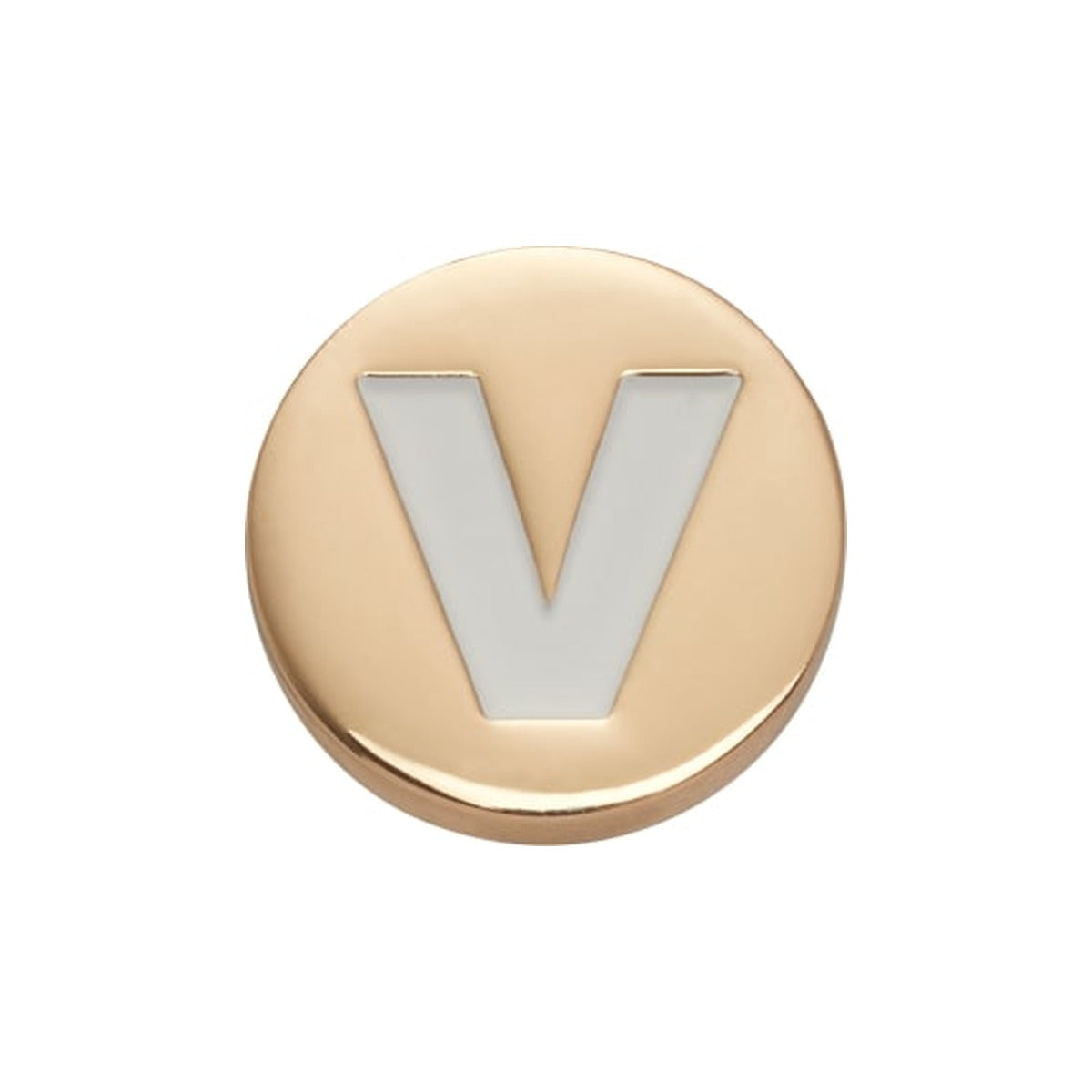 Gold Letter V