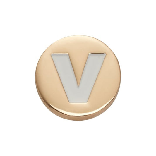 Gold Letter V