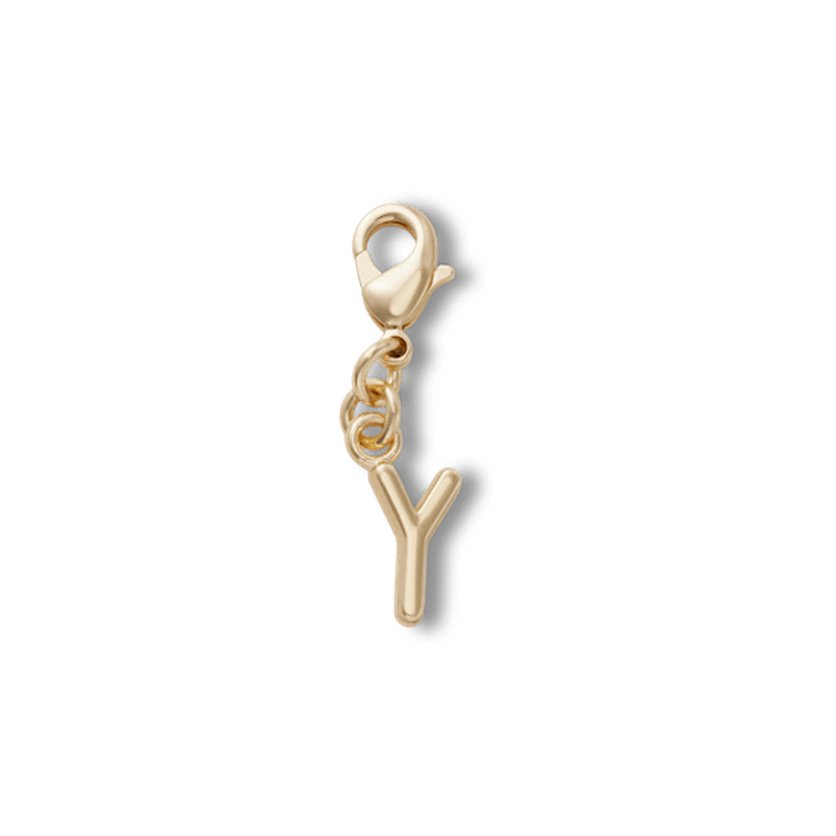 Gold Letter Y Charm