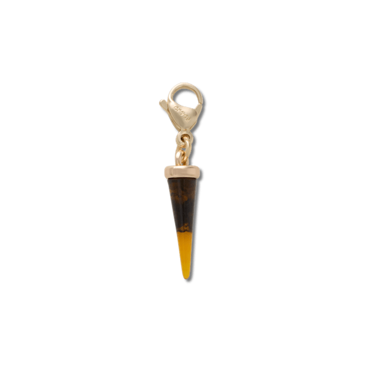 Gold Tortoise Spike Charm