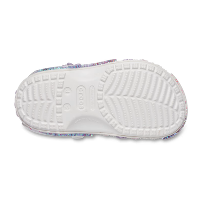 Crocs Kids' Classic Butterfly Sparkle Shaker Clog ALT130