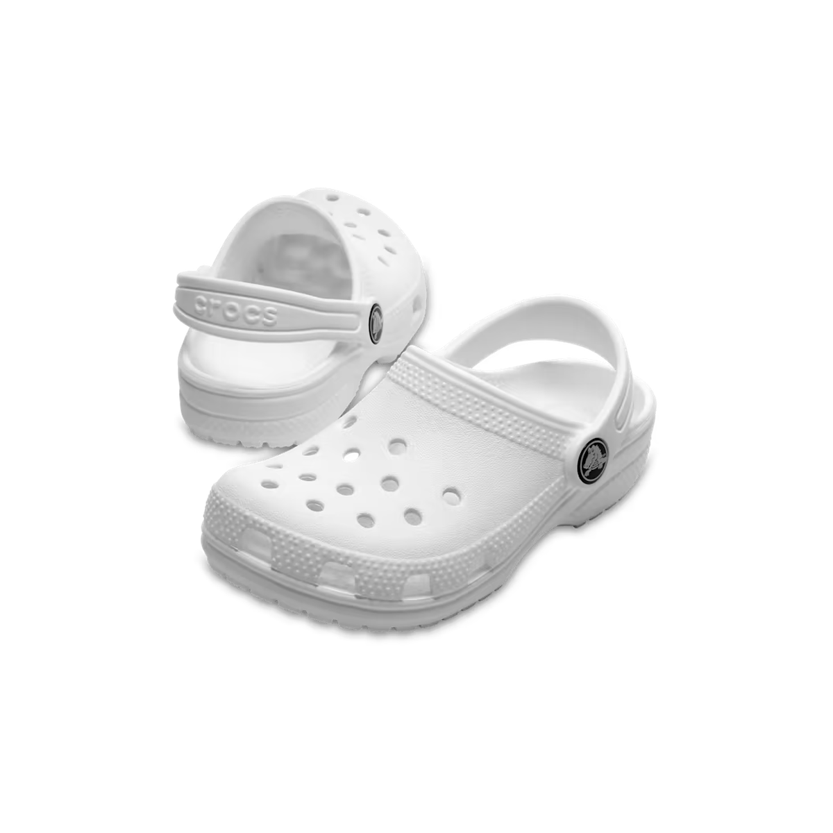 Crocs Kids' Classic Clog - White ALT110