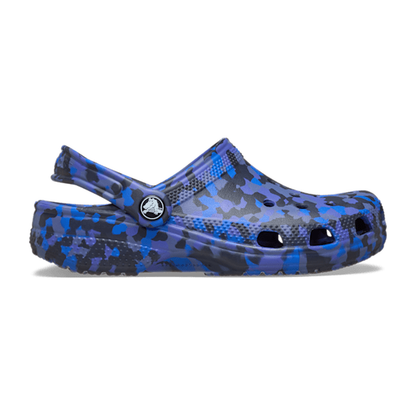 Kids' Classic Confetti Clog - Blue Bolt / Multi