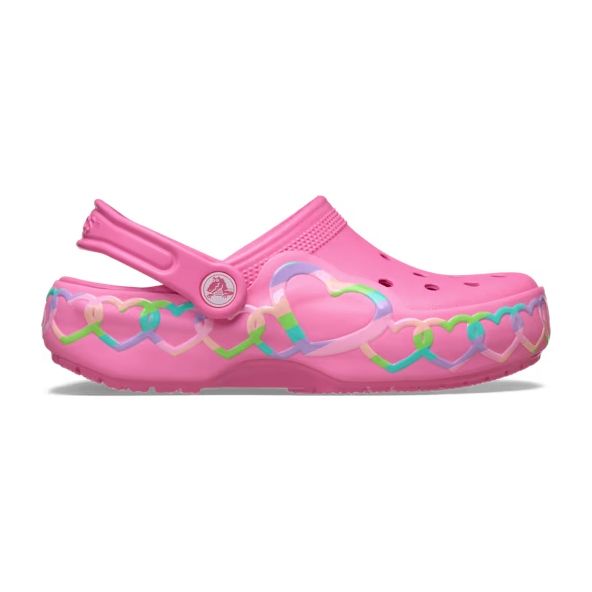 Crocs Kids' Classic Heart Lights Clog ALT100
