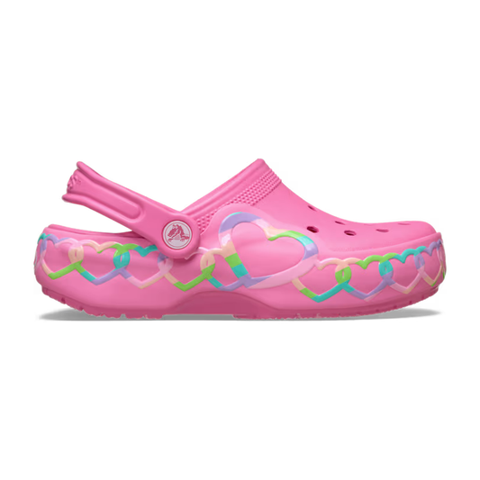 Crocs Kids' Classic Heart Lights Clog ALT100
