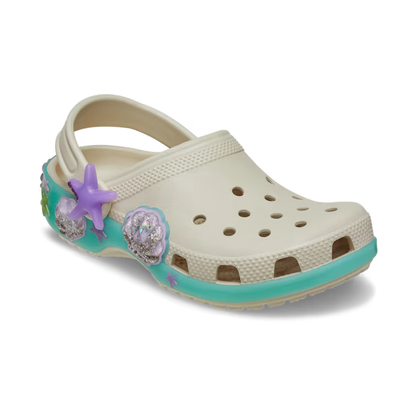 Crocs Kids' Classic Sea Sparkle Shaker Clog ALT140