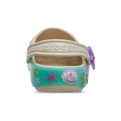 Crocs Kids' Classic Sea Sparkle Shaker Clog ALT160
