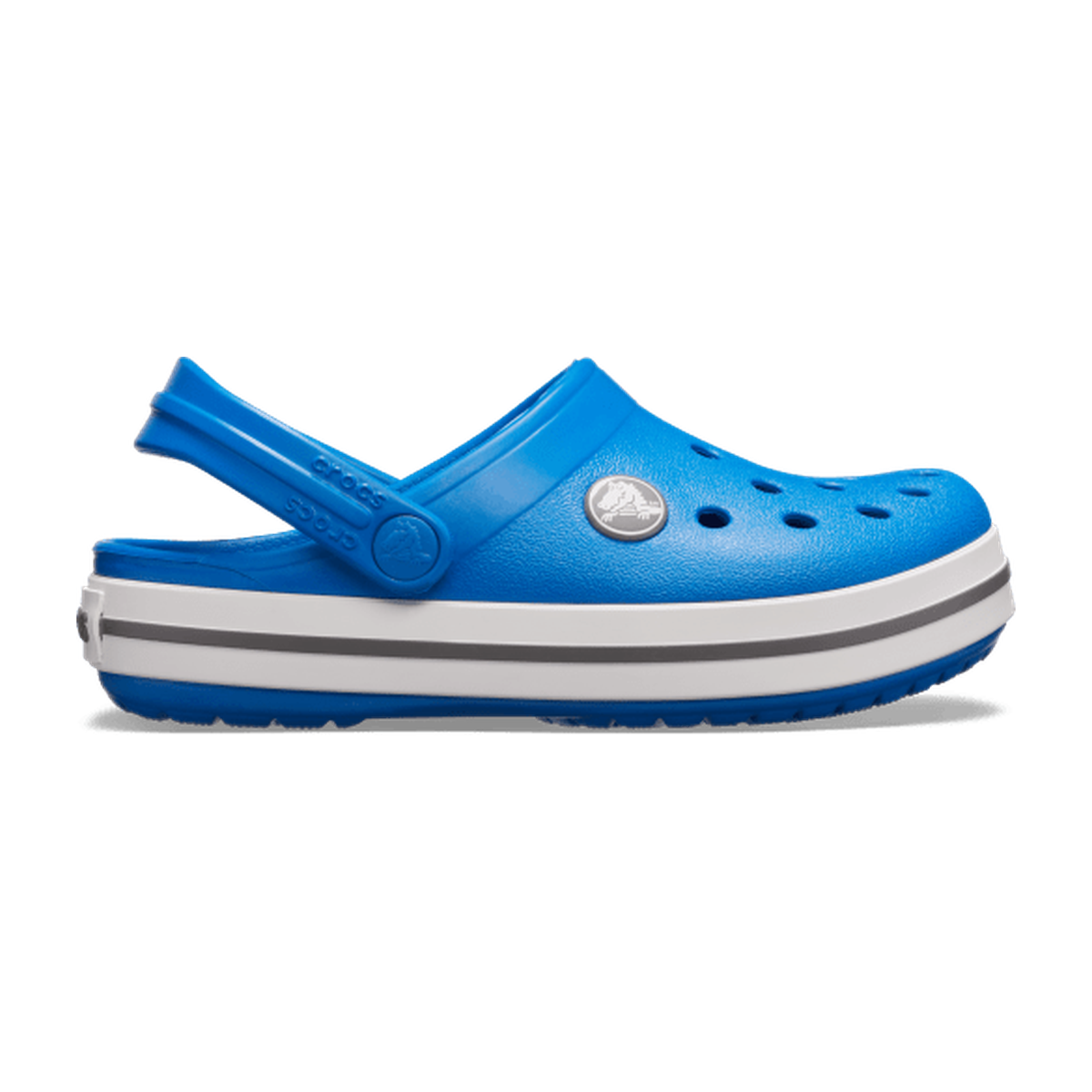 Kids' Crocband™ Clog - Bright Cobalt / Charcoal