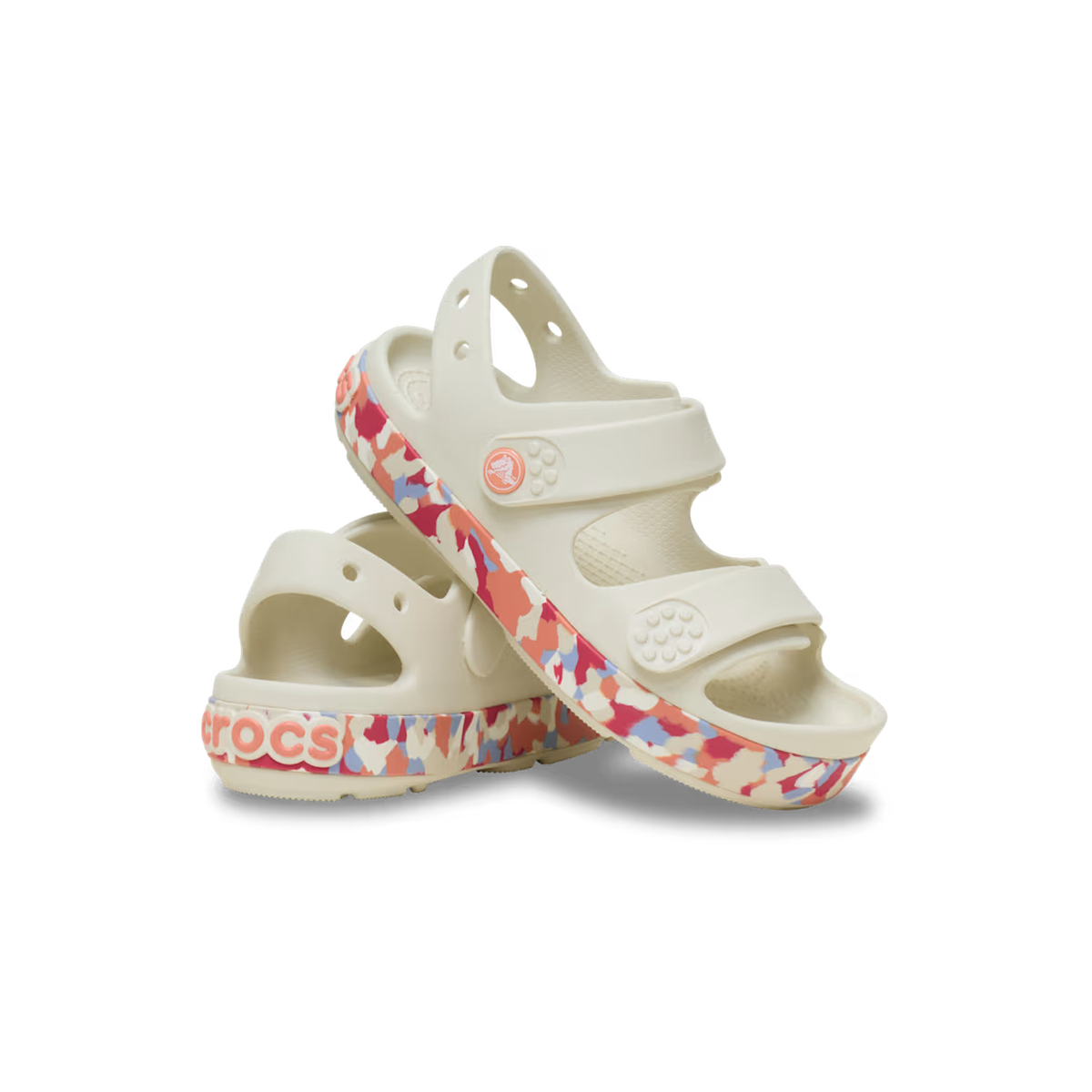 Crocs Kids’ Crocband™ Cruiser Glow Confetti Band Sandal. ALT110
