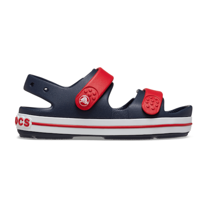 Kids' Crocband™ Cruiser Sandal - Navy / Varsity Red