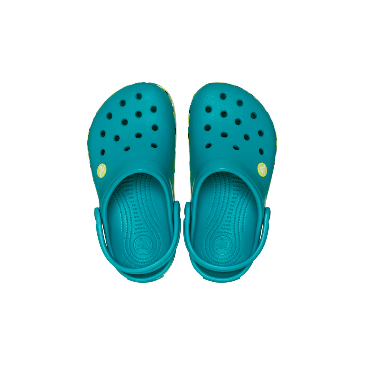 crocs-gallery-color:turbo teal/multi; color:Turbo Teal/Multi; alt:ALT120; file:212523_3BU-ALT120