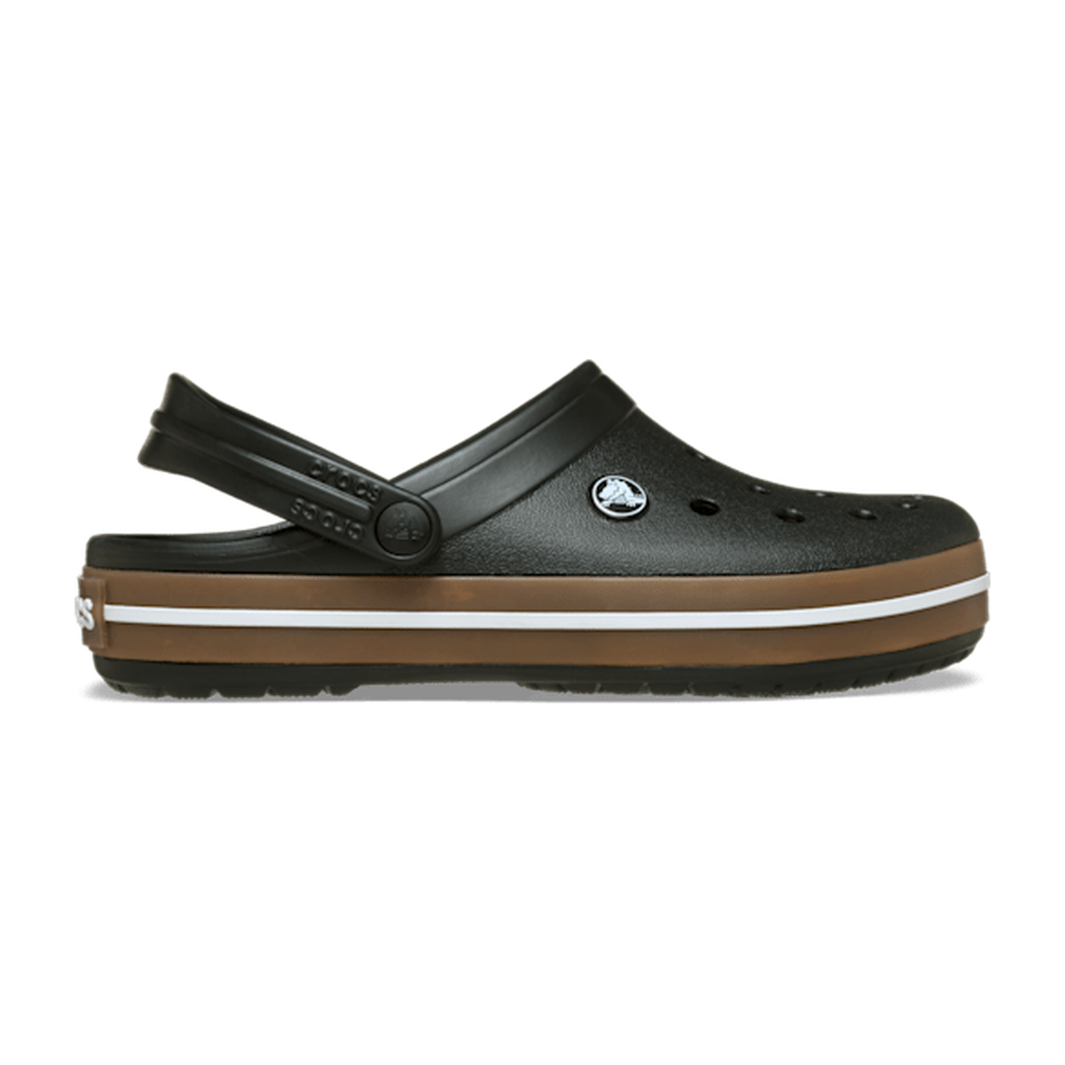 Kids' Crocband Gum Clog - Black