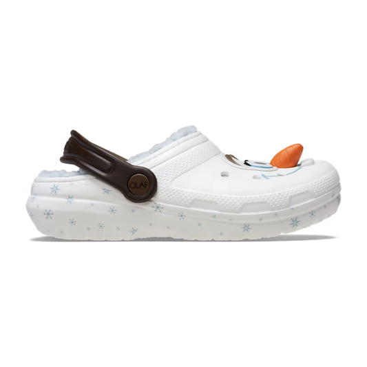 Crocs Kids' Disney Frozen Olaf Lined Classic Clog ALT100