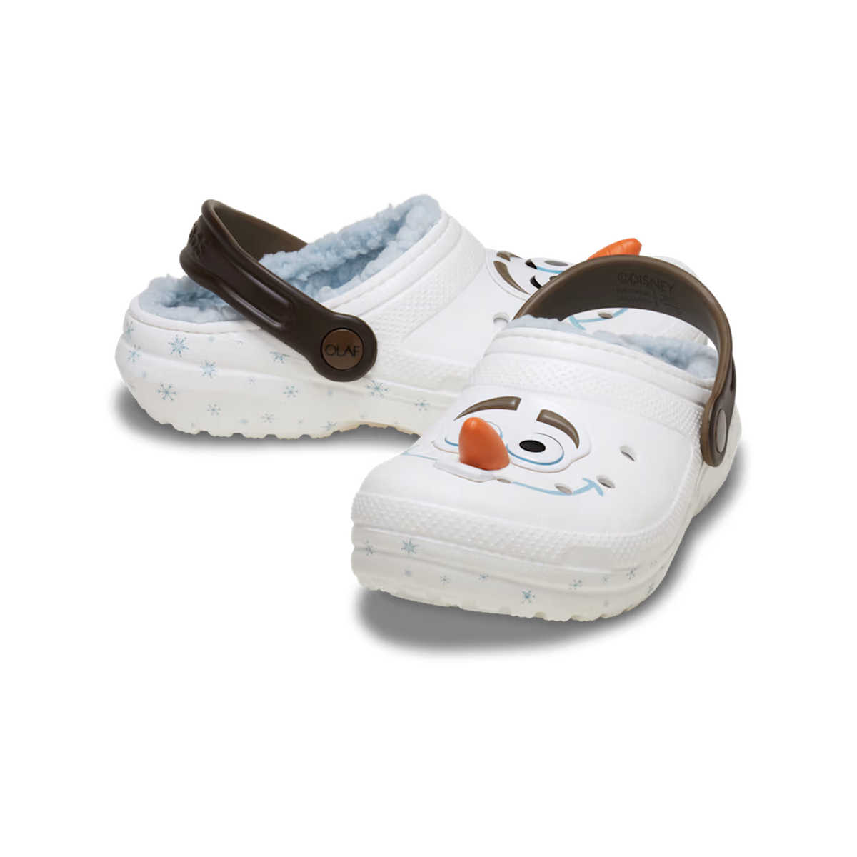 Crocs Kids' Disney Frozen Olaf Lined Classic Clog ALT110
