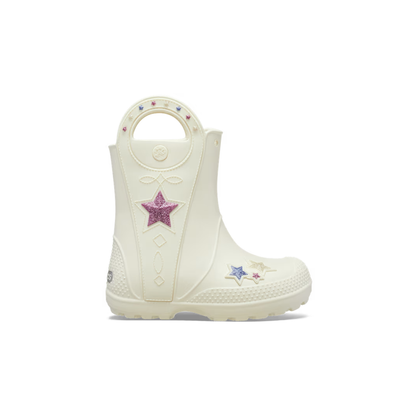 Crocs Kids' Handle It Western Metallic Boot ALT100