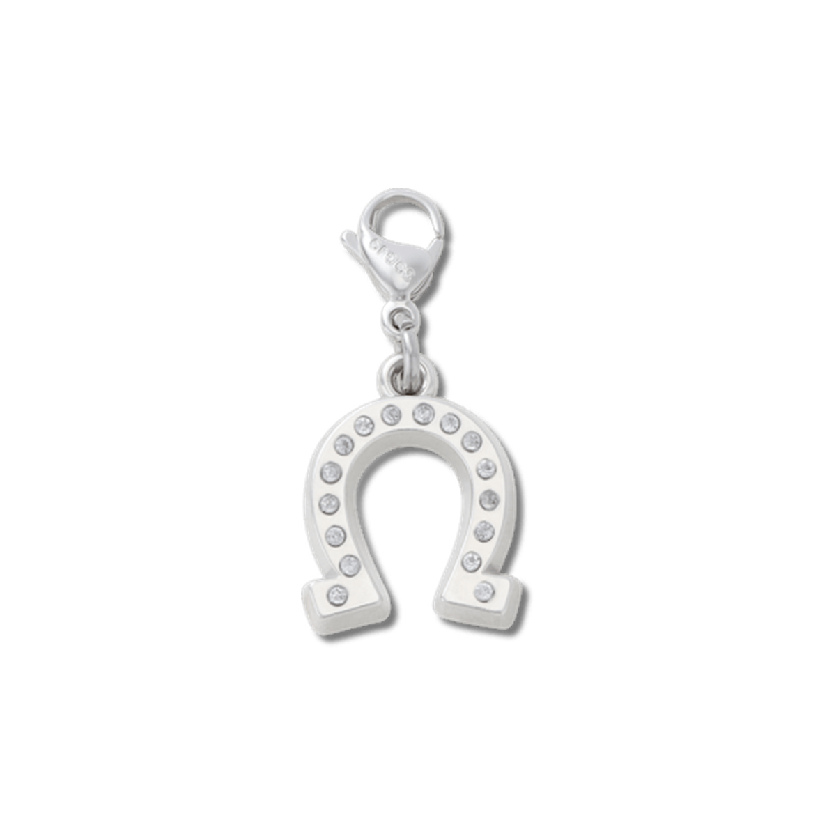 Lucky Silver Horseshoe Charm
