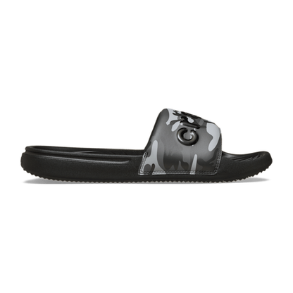 Men's Crocs All Day Camouflage Slide - Black / Grey