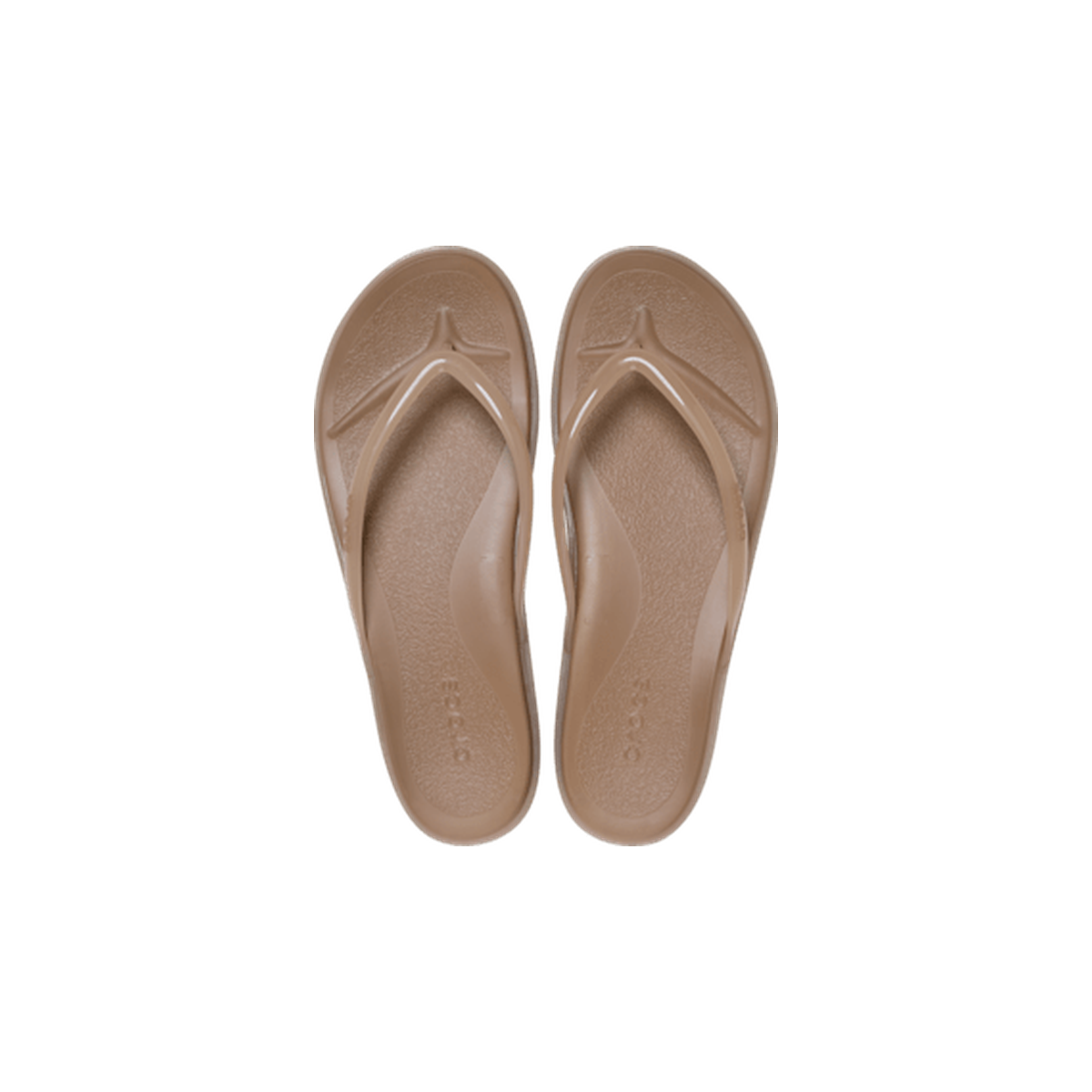 Miami Round Toe Jelly Flip - Milk Chocolate Jelly