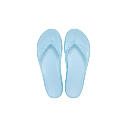 Miami Round Toe Jelly Flip - Sky Blue Jelly