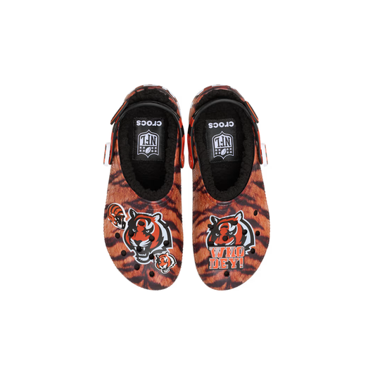 Crocs NFL Cincinnati Bengals Classic Lined Clog ALT100