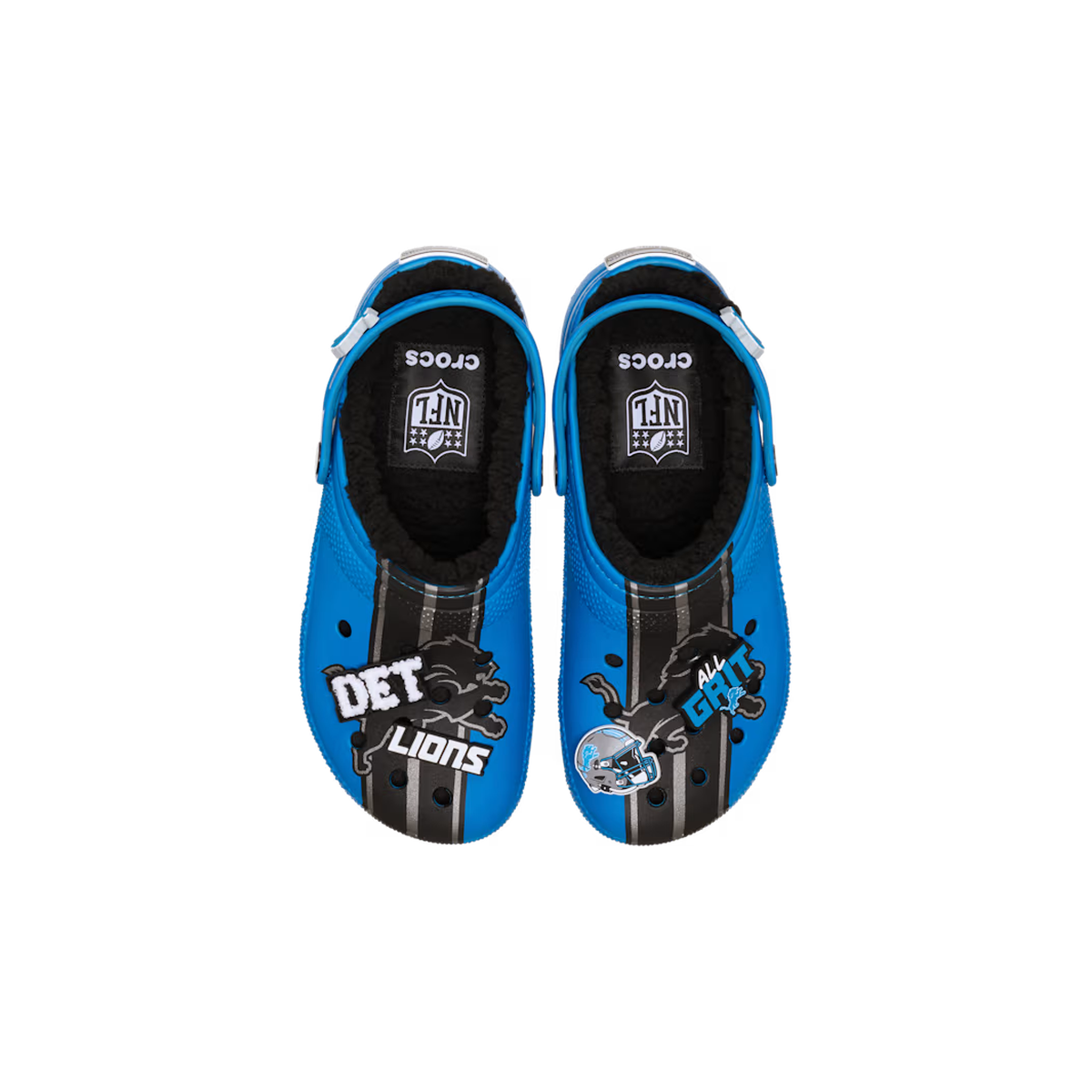 Crocs NFL Detroit Lions Classic Lined Clog ALT100