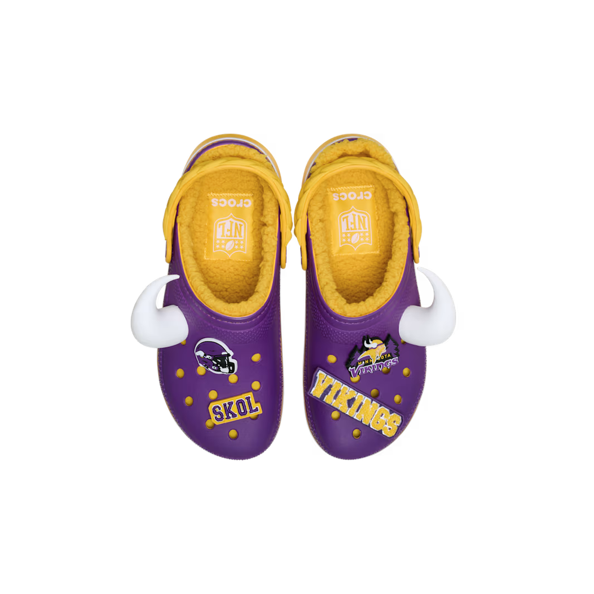 Crocs NFL Minnesota Vikings Classic Lined Clog ALT100