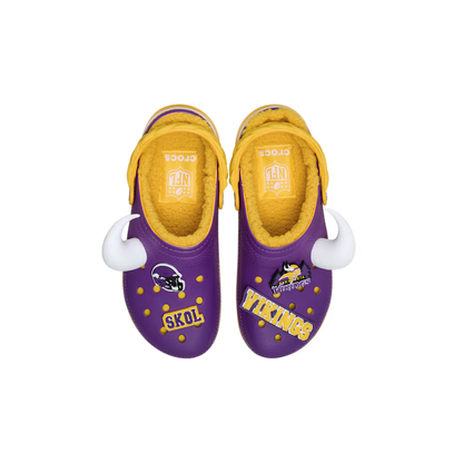 Crocs NFL Minnesota Vikings Classic Lined Clog ALT100