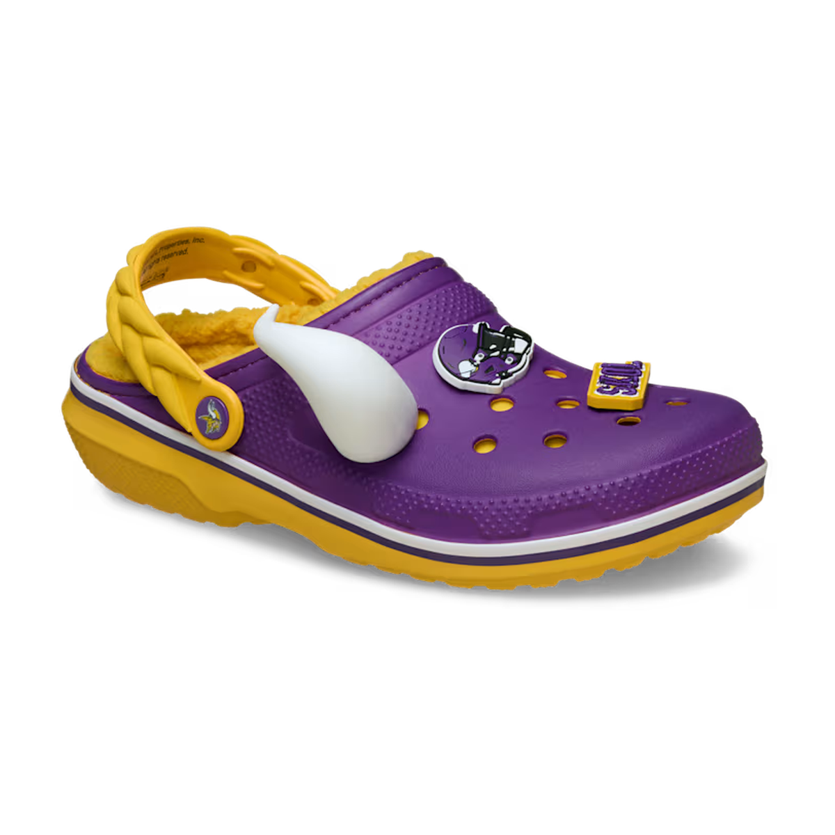 Crocs NFL Minnesota Vikings Classic Lined Clog ALT140