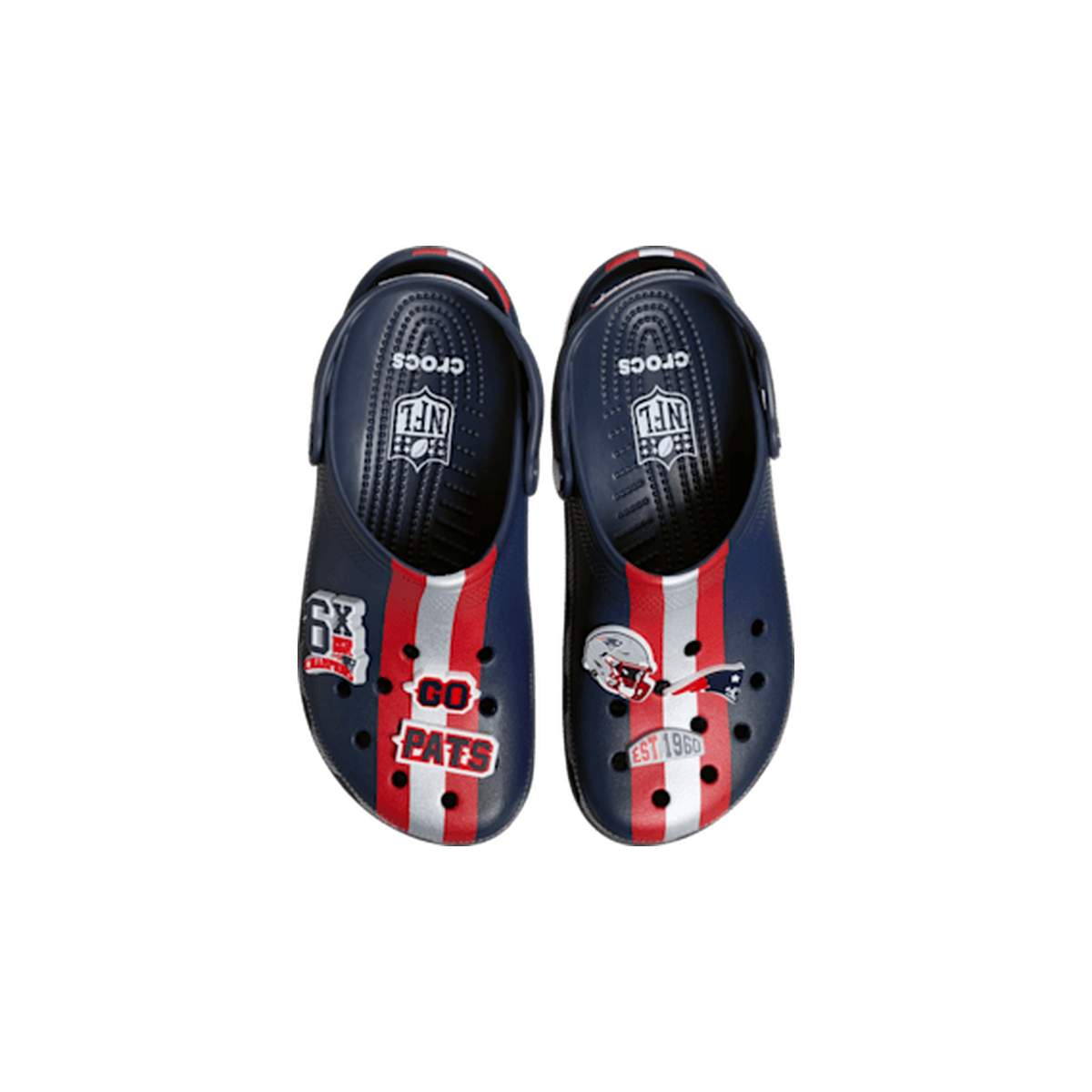 NFL New England Patriots Classic Clog - Multi