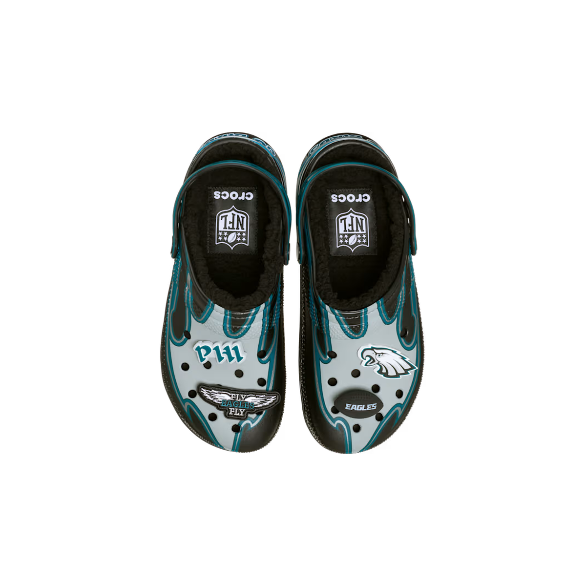 Crocs NFL Philadelphia Eagles Classic Lined Clog ALT100