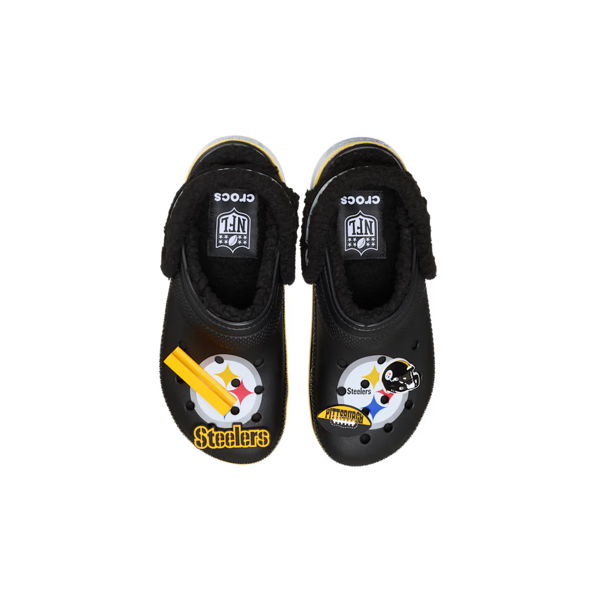 Crocs NFL Pittsburgh Steelers Classic Lined Clog ALT100
