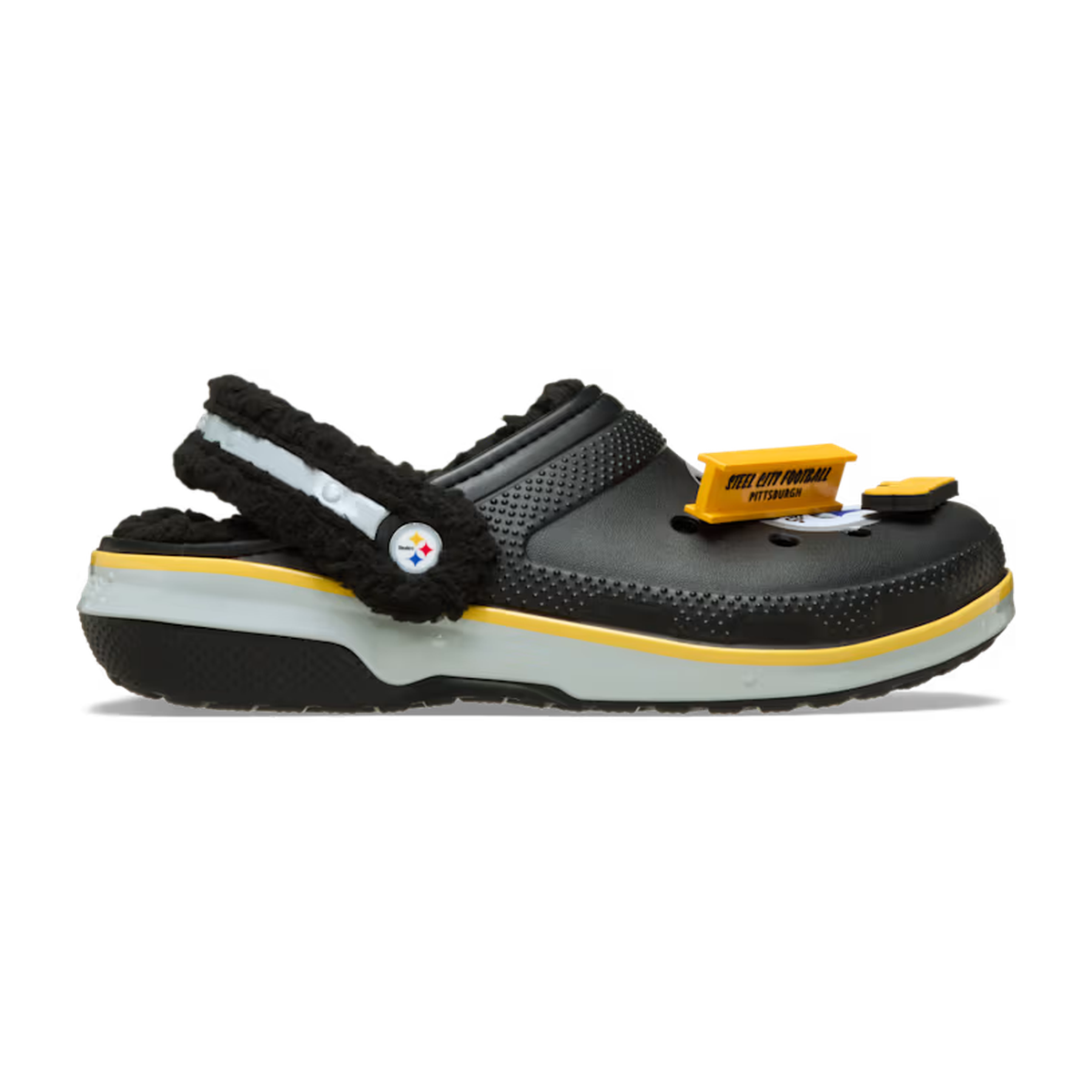 Crocs NFL Pittsburgh Steelers Classic Lined Clog ALT120