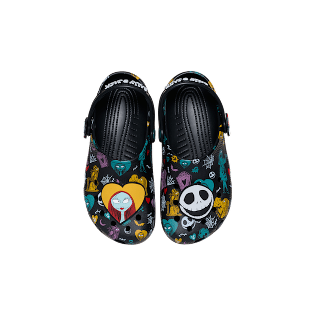 Disney Tim Burton's The Nightmare Before Christmas Jack and Sally Classic Clog - Multi