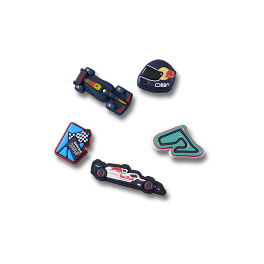 Oracle Red Bull Racing Crocs 5 Pack Jibbitz