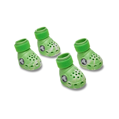 Pet Crocs Boots - Green Slime