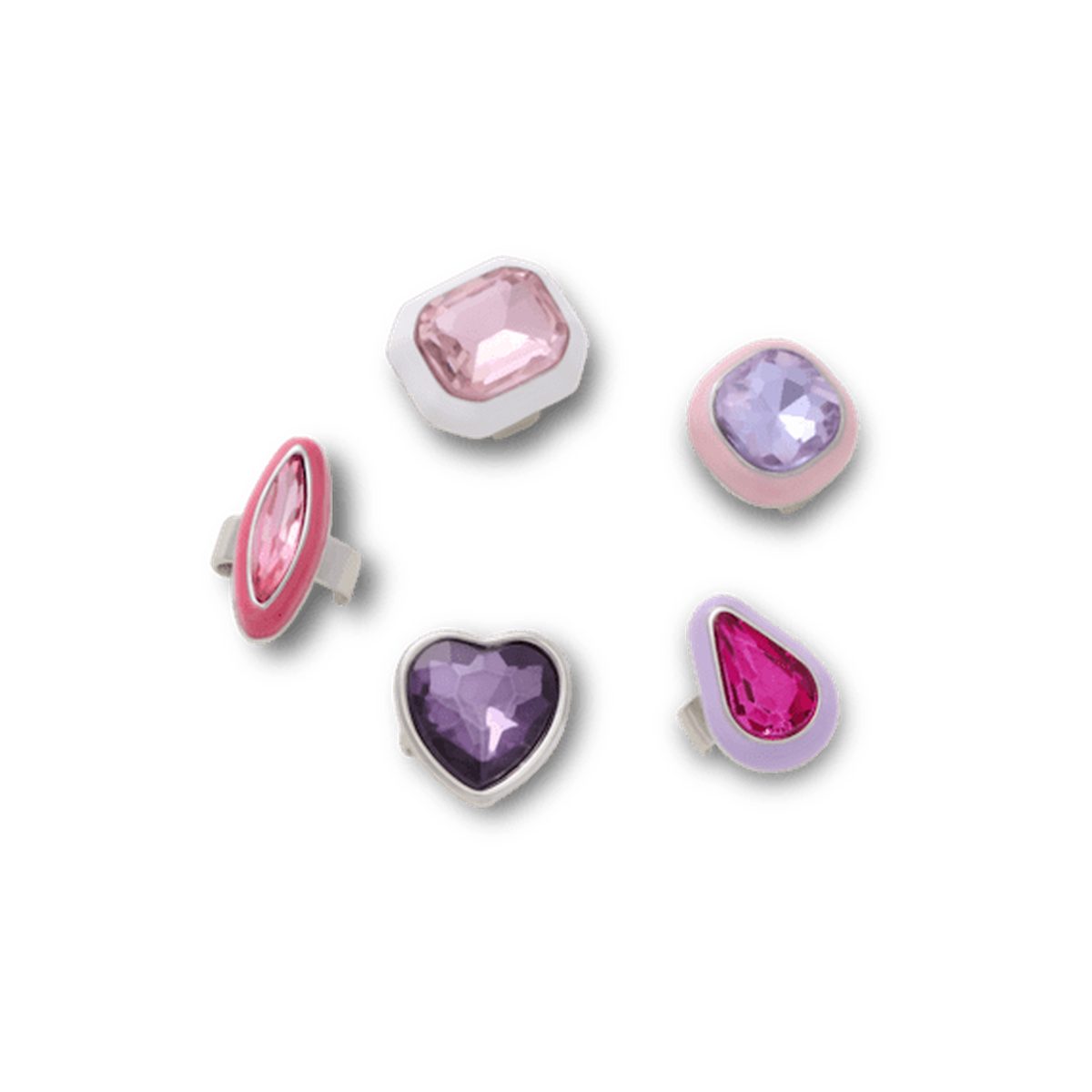 Sandal C Charms Multi Gems 5 Pack