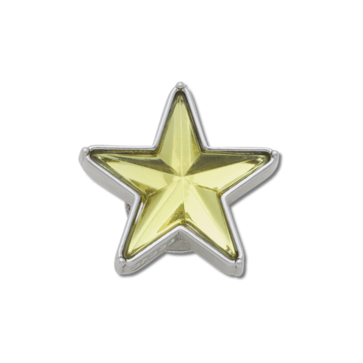 Silver and Green SMT Gem Star